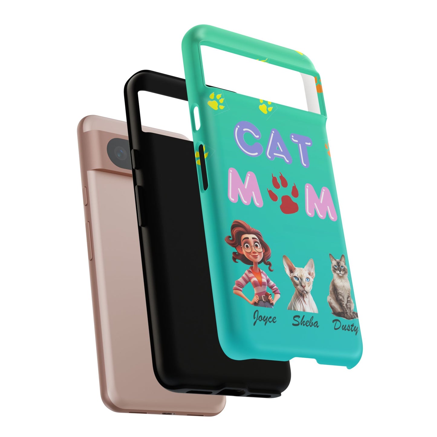 Cat Mom - Tough Cases - Mother's Day - Whimsical