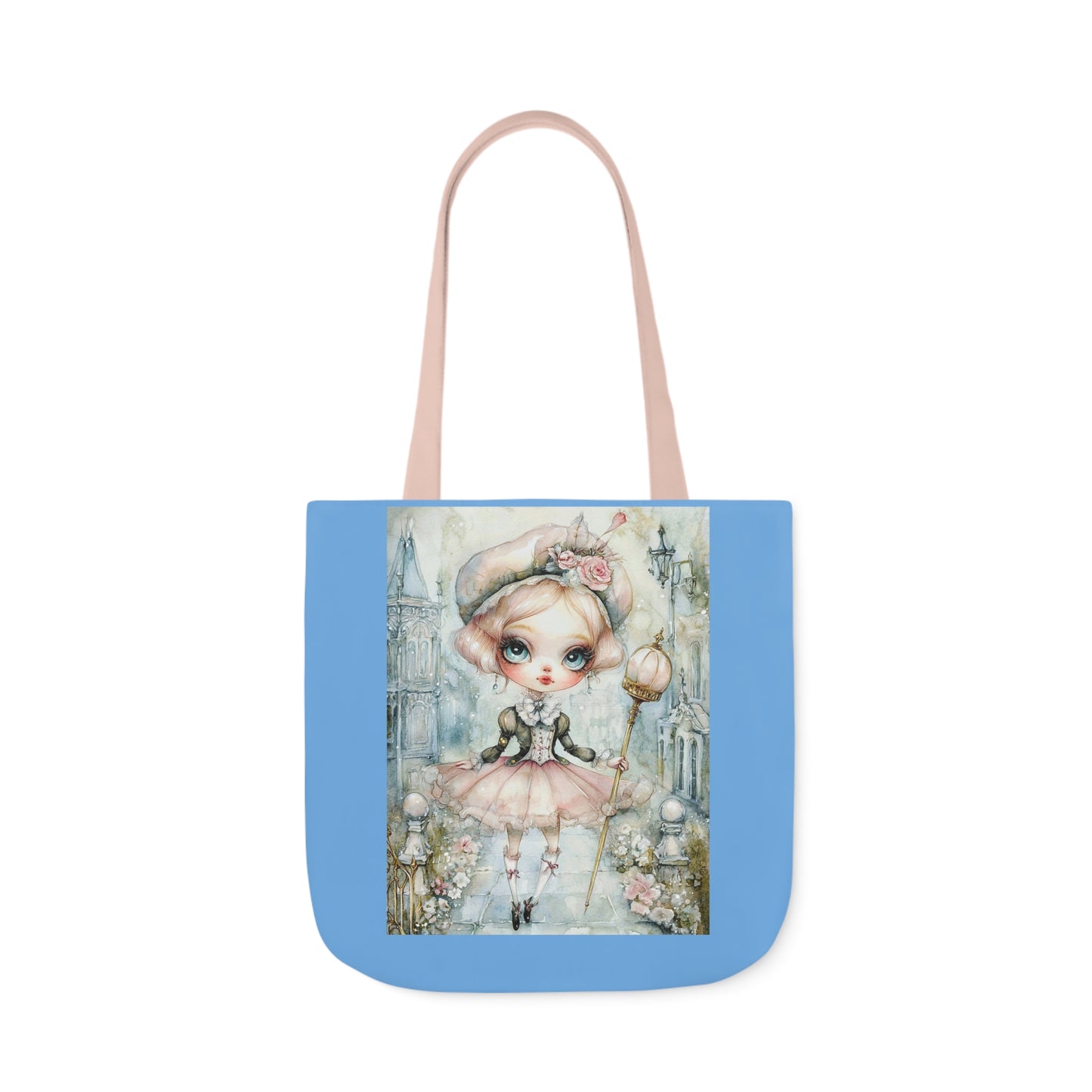 Tiny Dancer - Canvas Tote Bag, 5-Color Straps