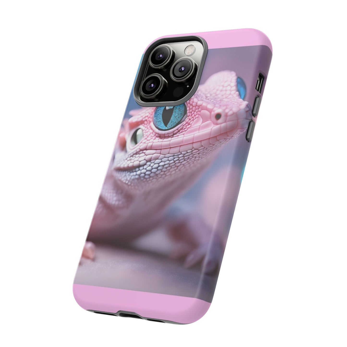 Pink Lizard - Whimsical Phone Cases