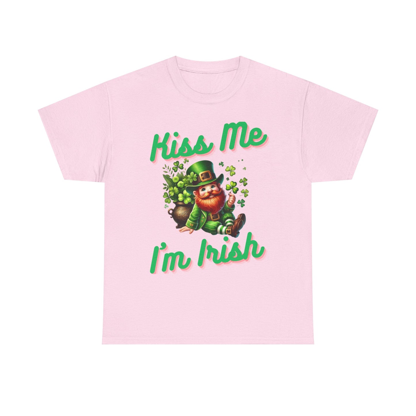 Kiss Me I'm Irish - Unisex Heavy Cotton Tee - St. Patrick's Day - T-Shirts