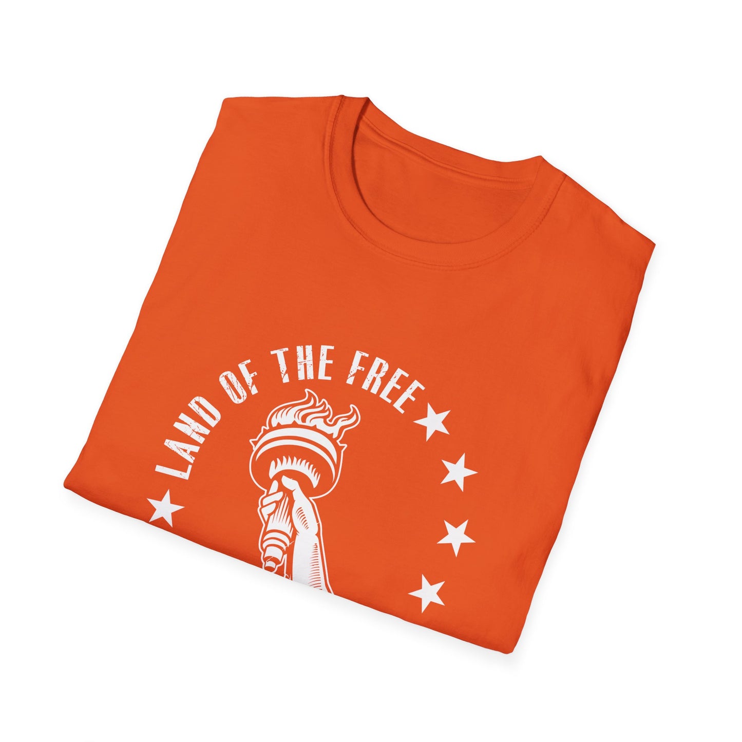 Land of the Free - Unisex Softstyle T-Shirt