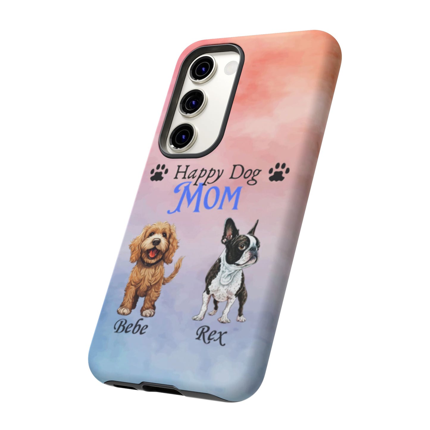 Dog Mom - Personalized - Whimsical Phone Cases - Mother's Day