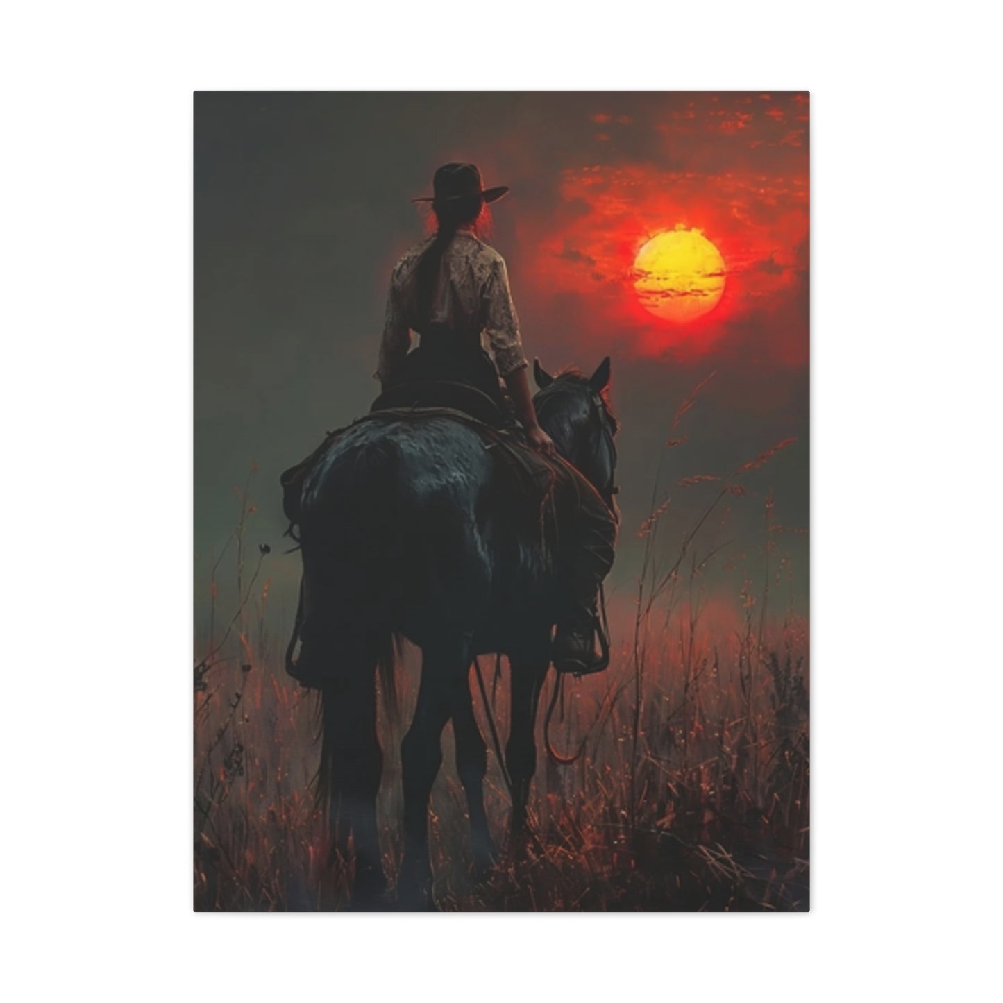 Into the Sunset - Canvas Stretched, 0.75"