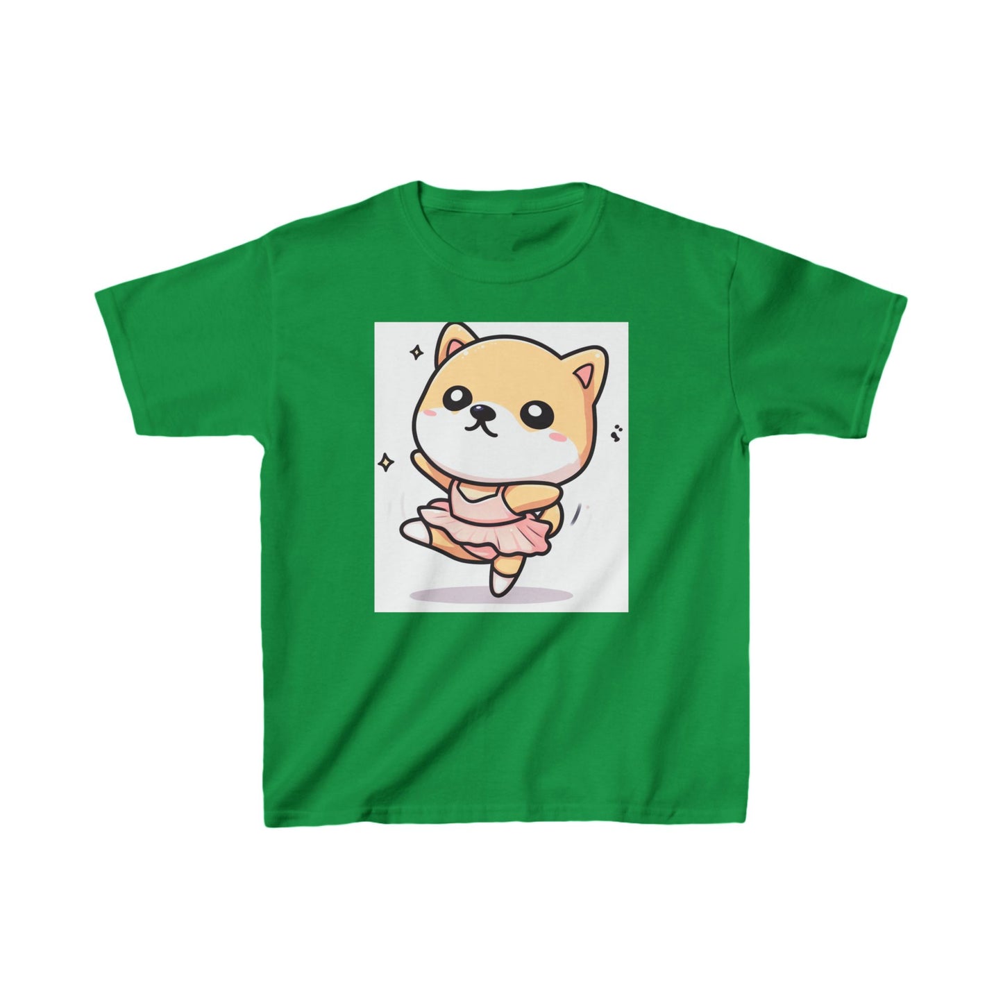 Kids - Dancing Kitty -  Heavy Cotton™ T-Shirt