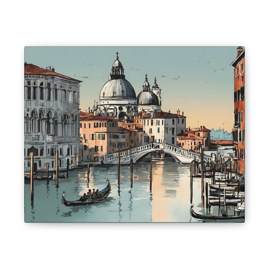 Venice - Canvas Stretched, 0.75"