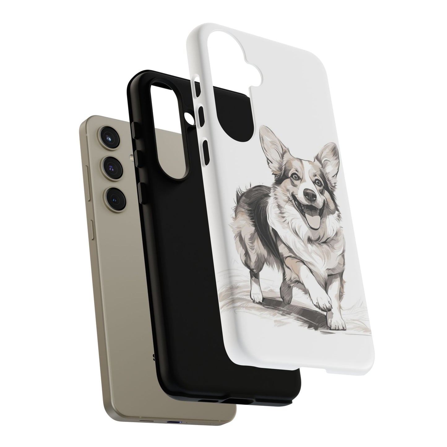 Corgi - Tough Cases -Whimsical Phone Cases