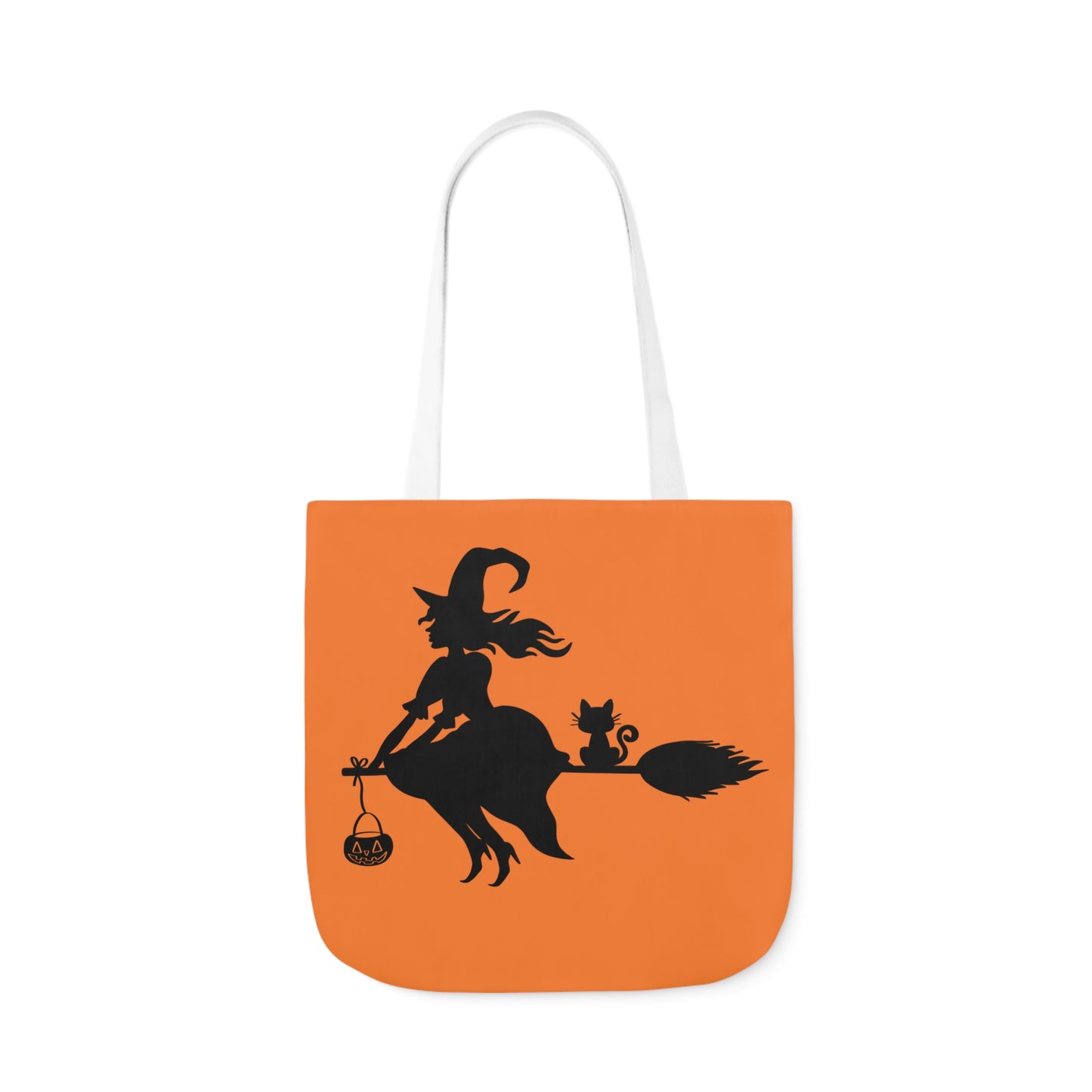 Witch - Canvas Tote Bag, 5-Color Straps - Halloween