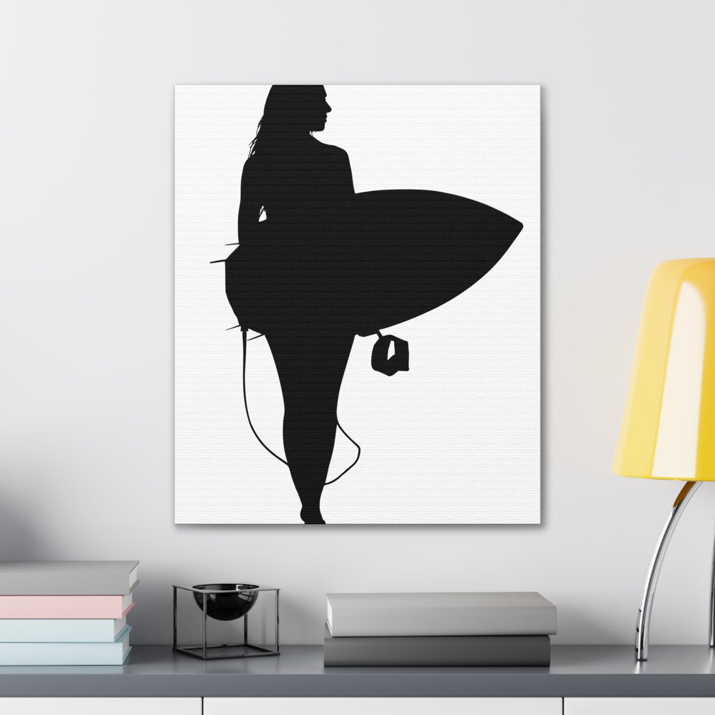 Surfer Girl - Canvas Stretched, 0.75"