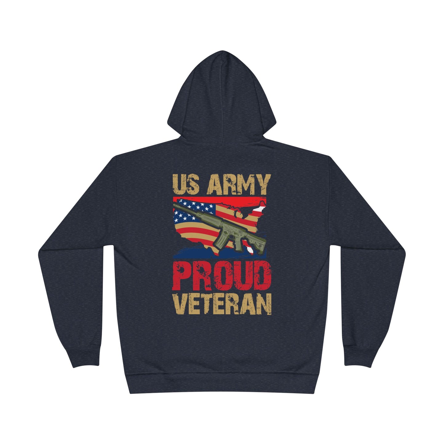 Military - Veteran - Unisex EcoSmart® Pullover Hoodie Sweatshirt