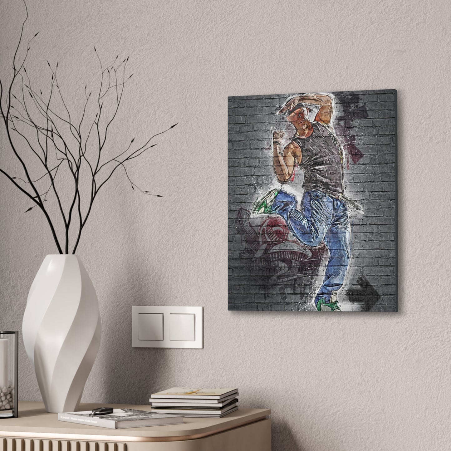 Wall Dancer - Canvas Stretched, 0.75"