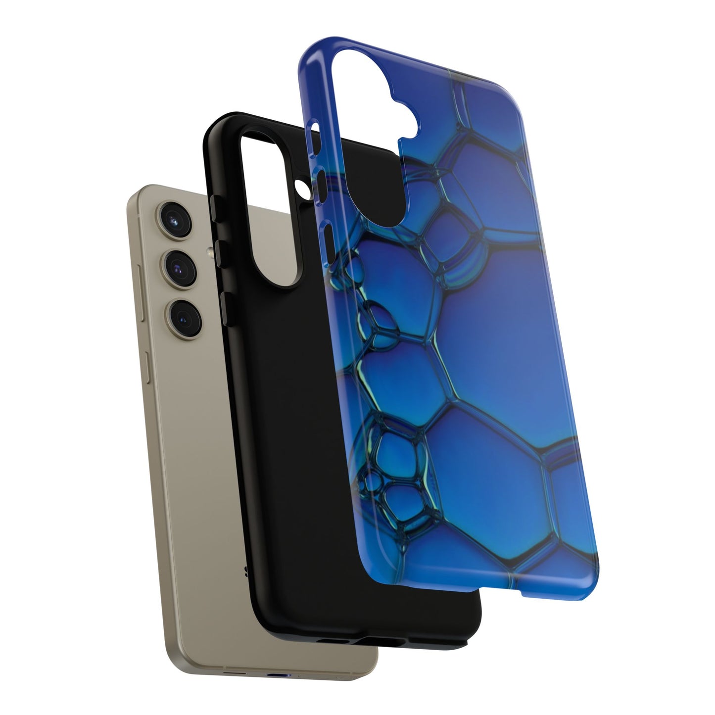 Blue Bubbles - Tough Cases - Whimsical Phone Cases