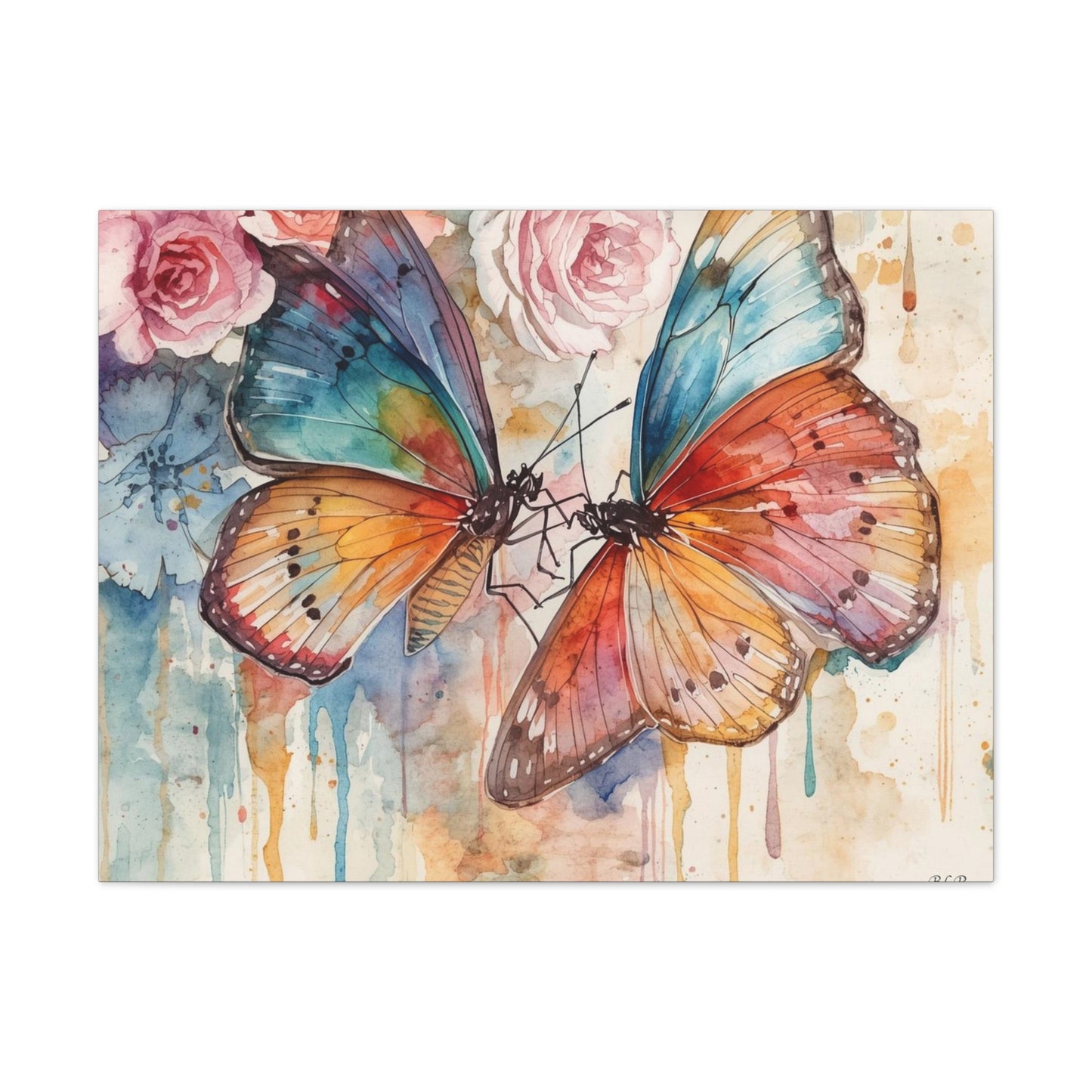 Butterflies - Canvas Stretched, 0.75" - 2026 Wall Art - Animals