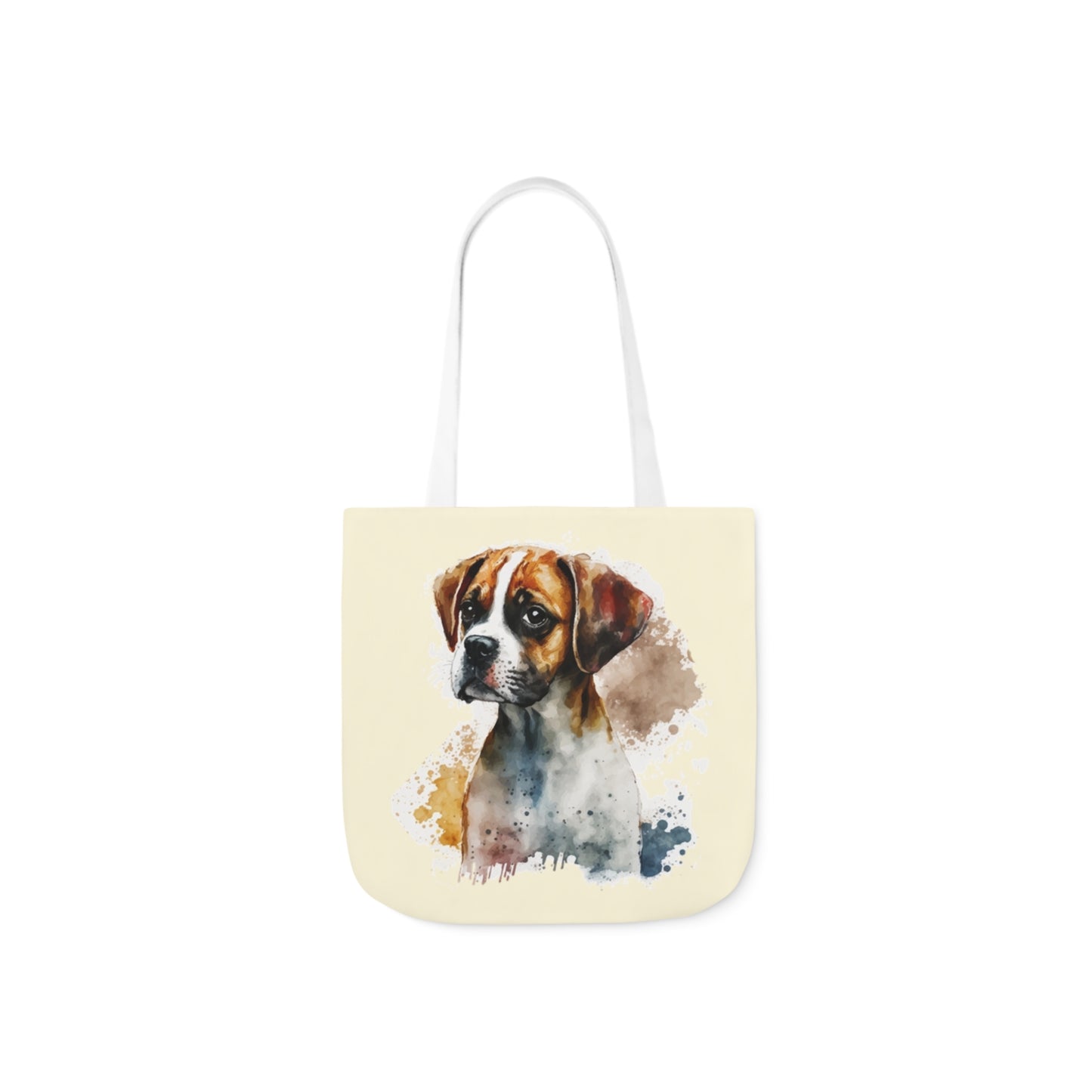 Boxer - Canvas Tote Bag, 5-Color Straps