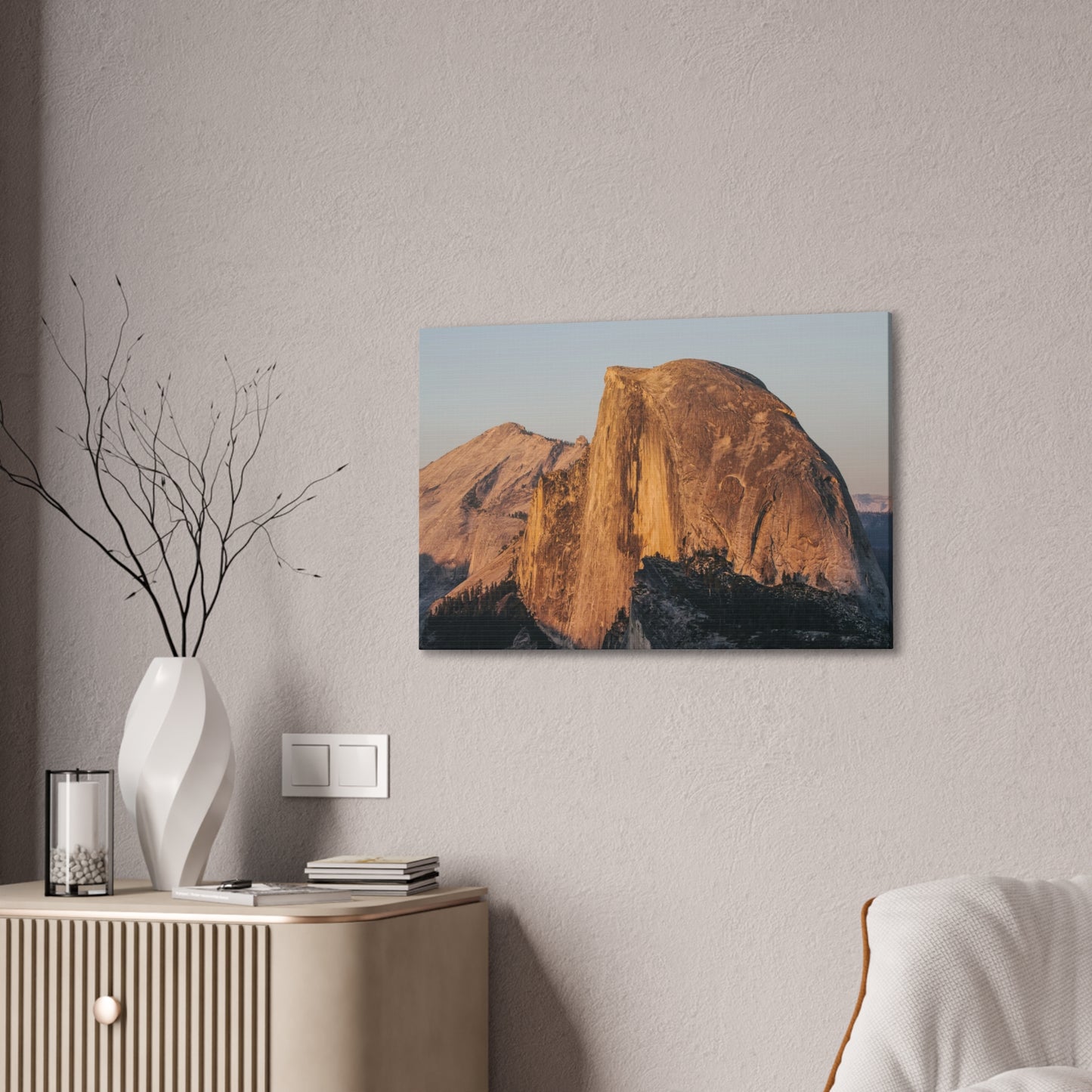 half Dome - Canvas Stretched, 0.75"