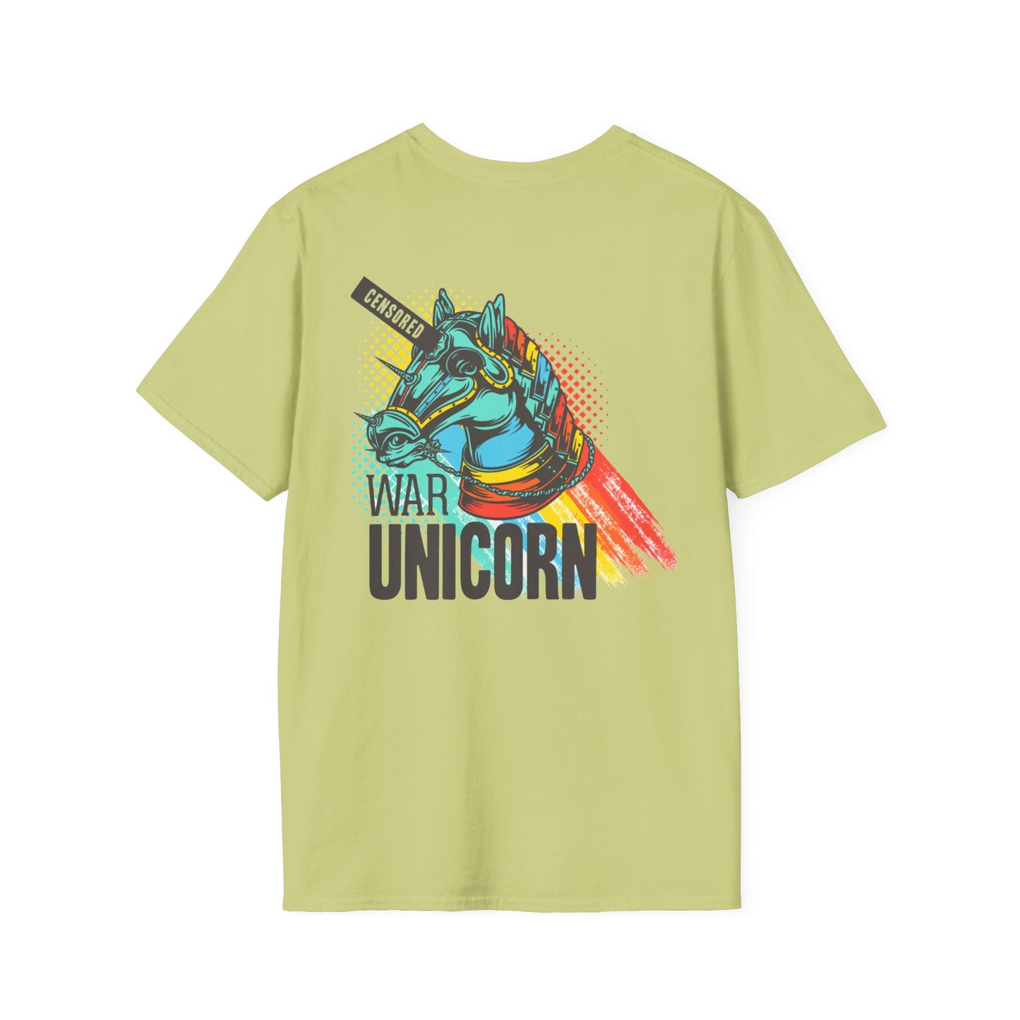 War Unicorn - Unisex Softstyle T-Shirts