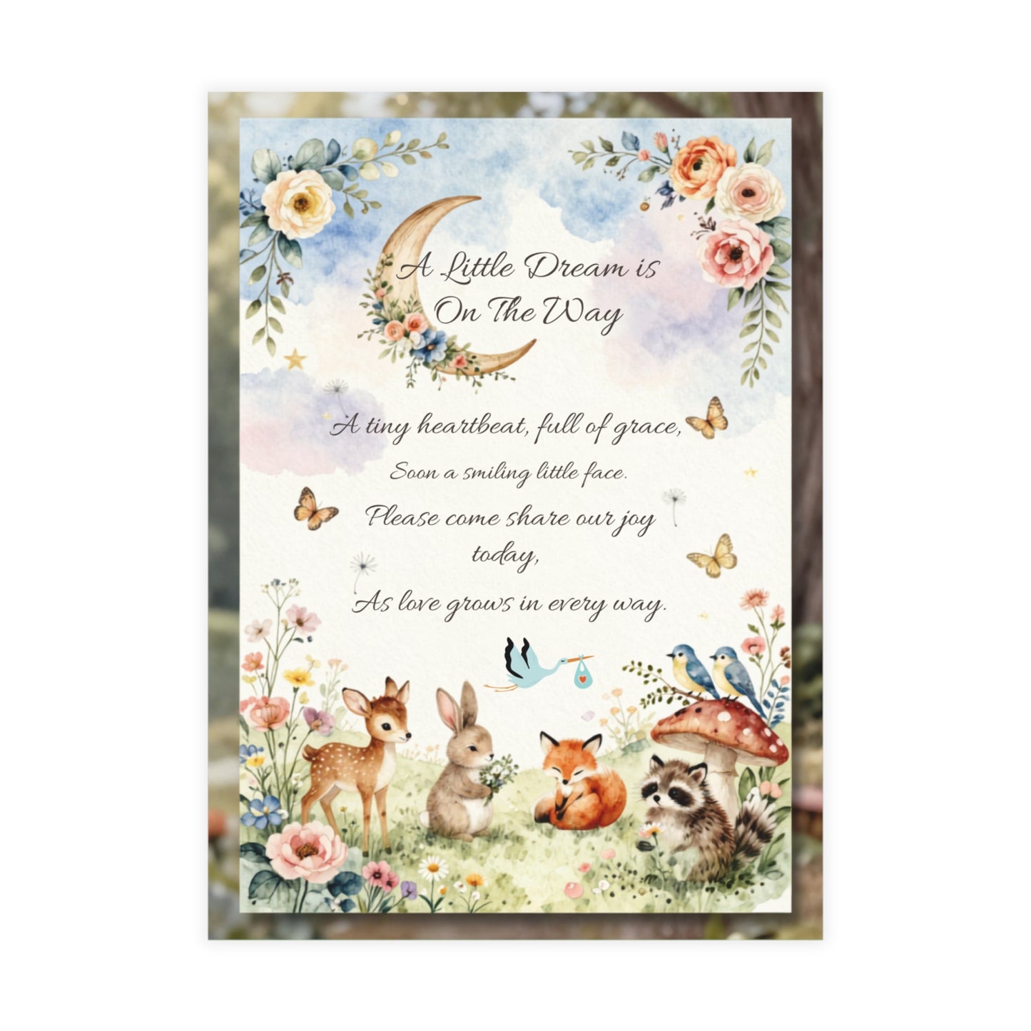 A Little Dream is on the Way - Postcard Bundles (envelopes included)