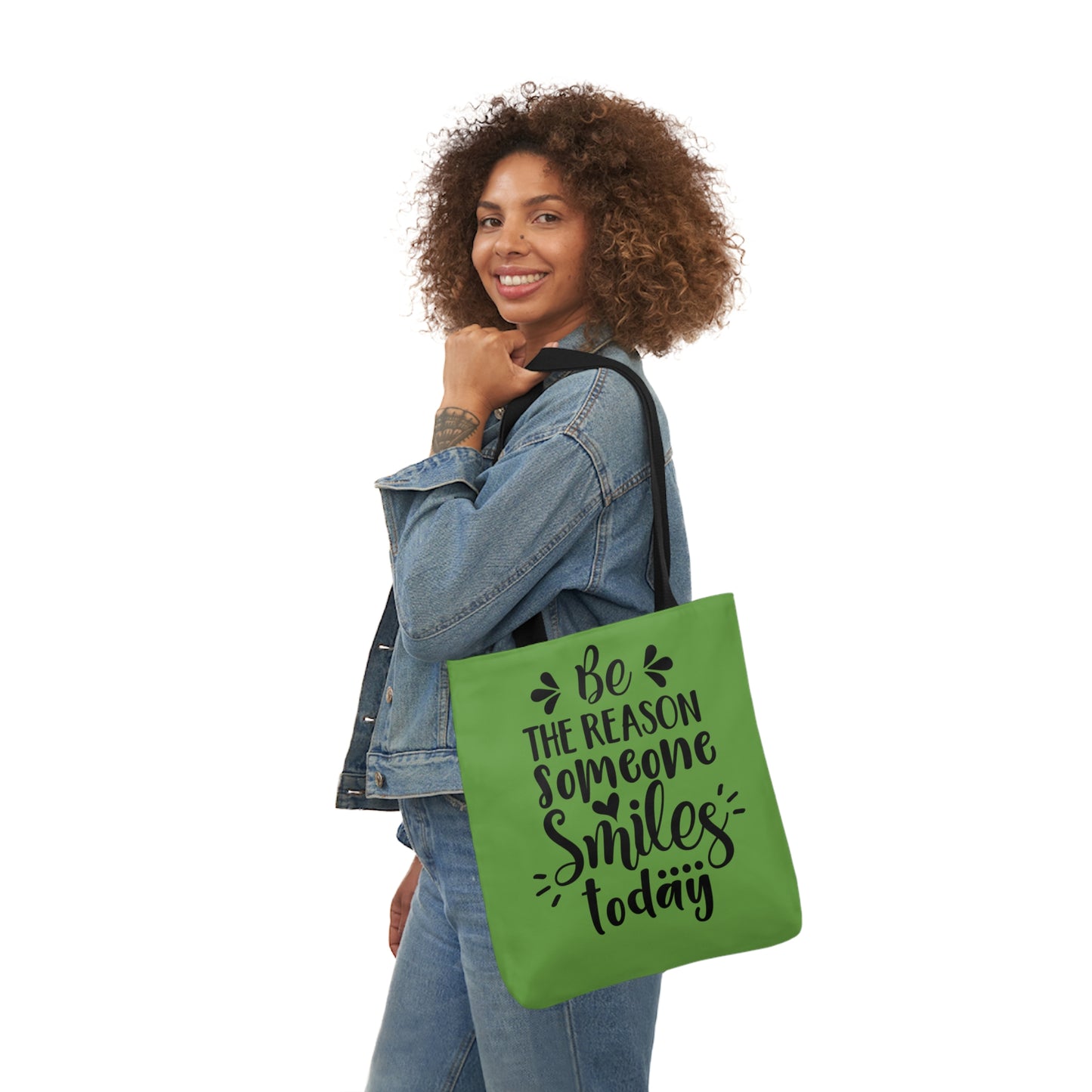 Be the Reason - Canvas Tote Bag, 5-Color Straps