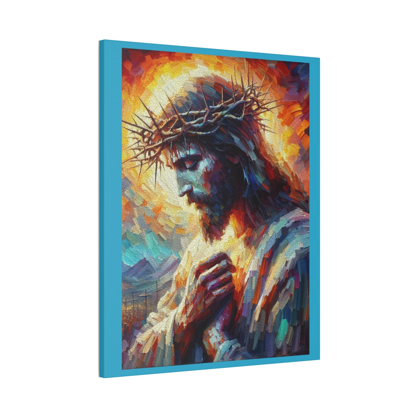 Crown of Thorns - Canvas Stretched, 0.75" - Easter