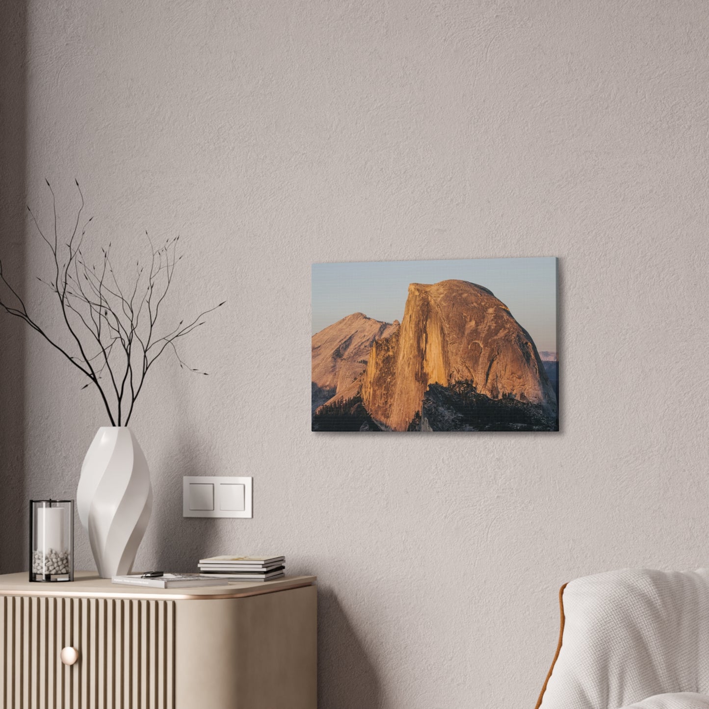 half Dome - Canvas Stretched, 0.75"