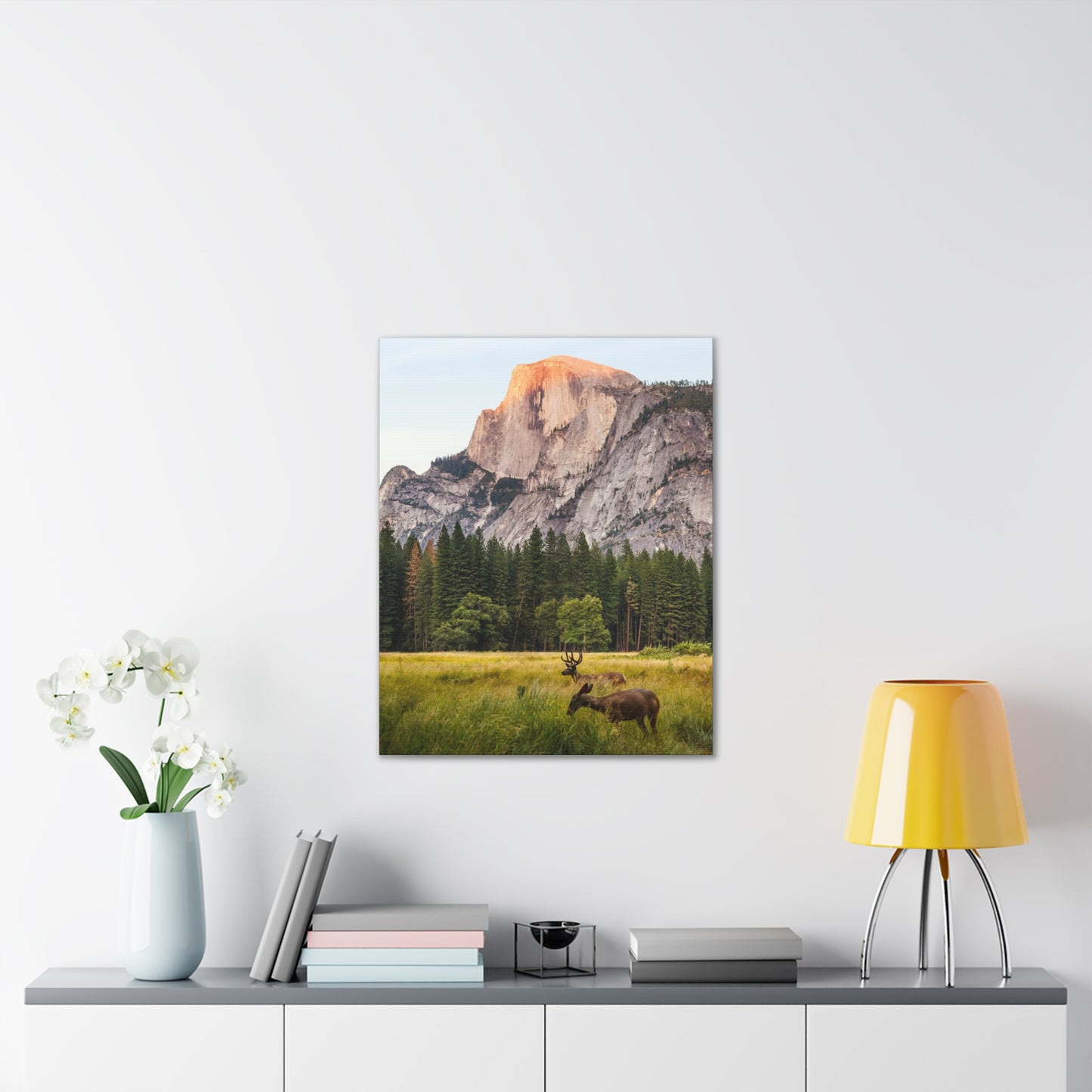 Half Dome Meadow - Canvas Stretched, 0.75"