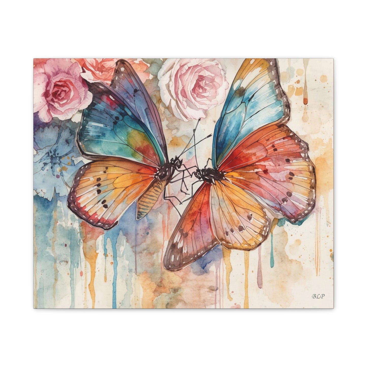 Butterflies - Canvas Stretched, 0.75" - 2026 Wall Art - Animals