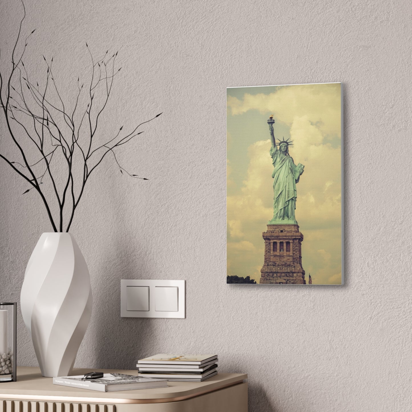 Statue of Liberty - Canvas Stretched, 0.75"