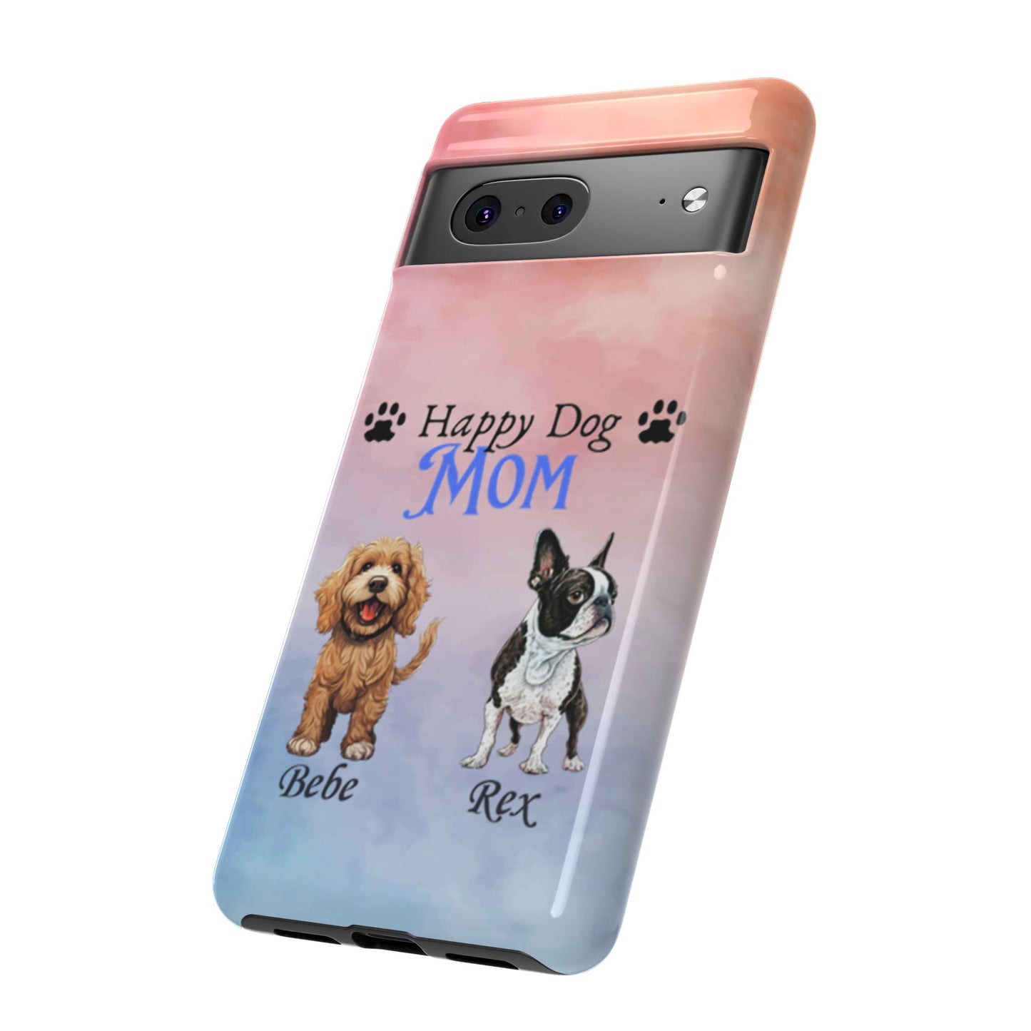 Dog Mom - Personalized - Whimsical Phone Cases - Mother's Day