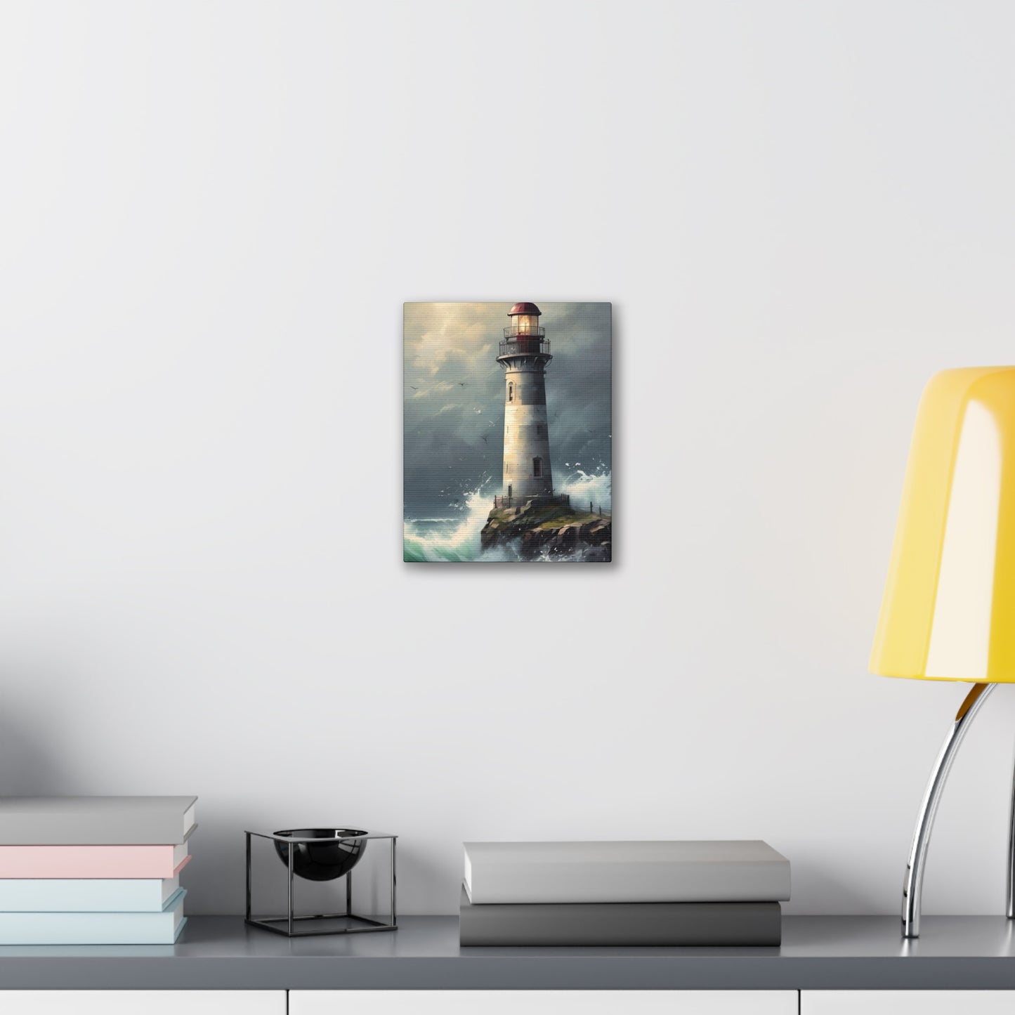 Light House - Canvas Stretched, 0.75"