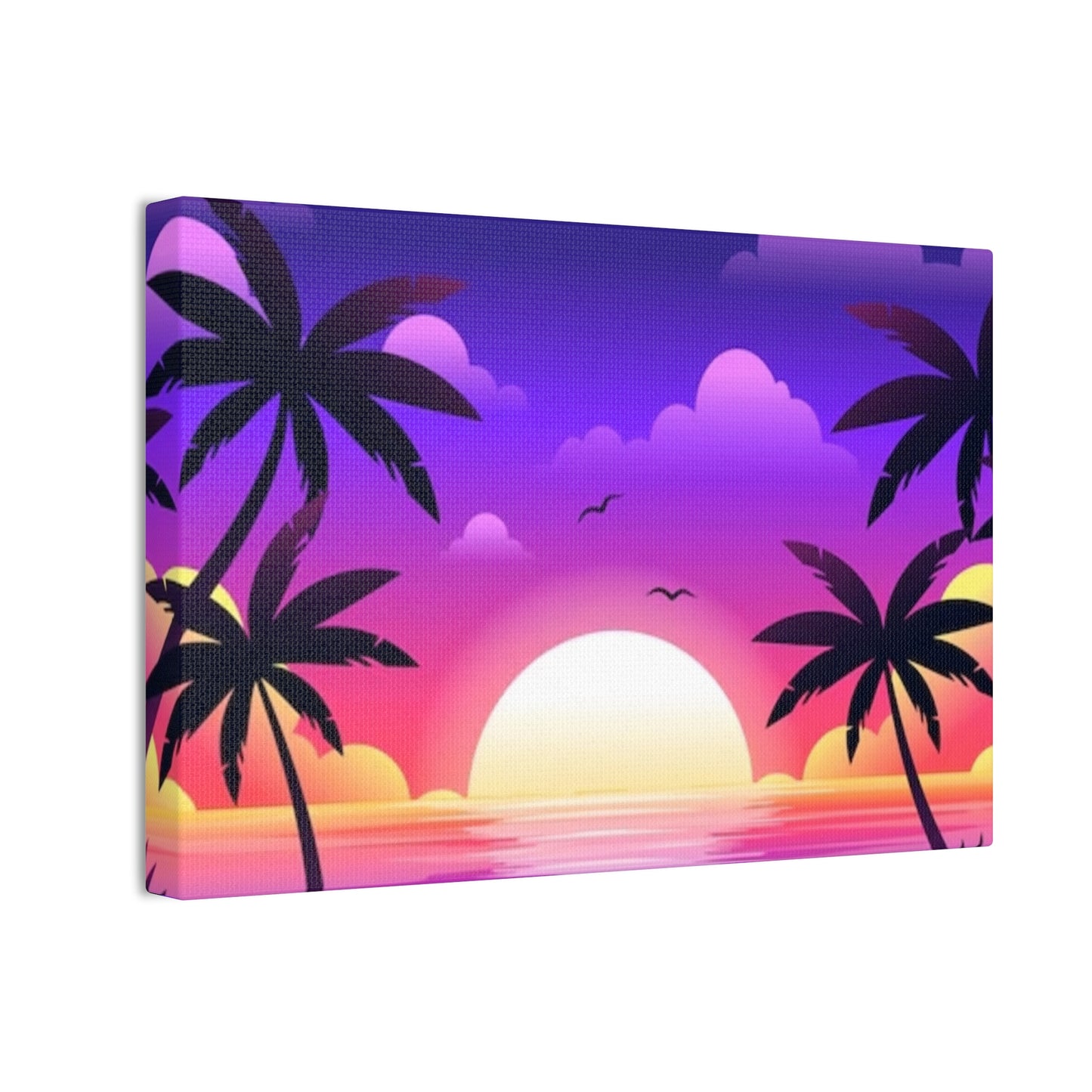 Island Sunset - Canvas Stretched, 0.75"