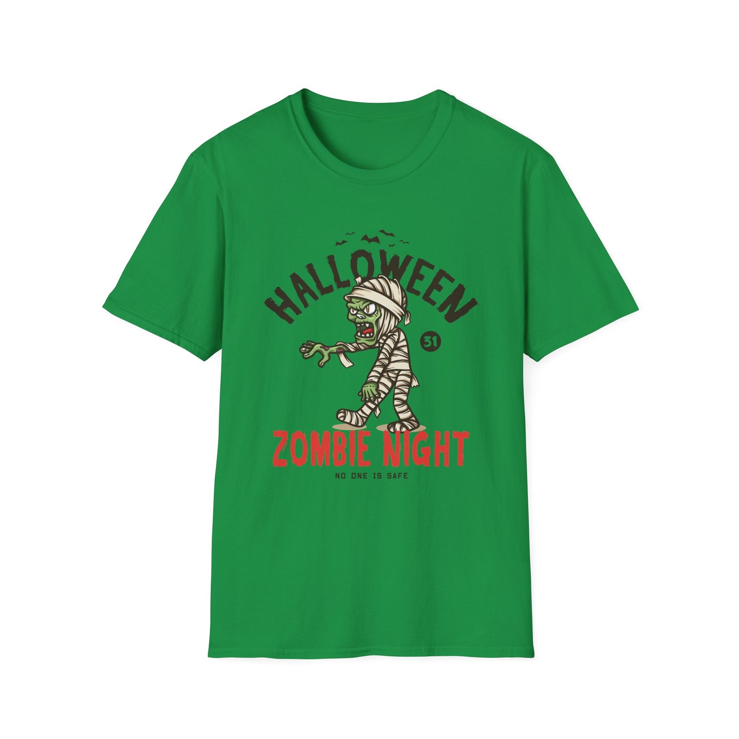 Zombie Night - Unisex Softstyle T-Shirt - Halloween