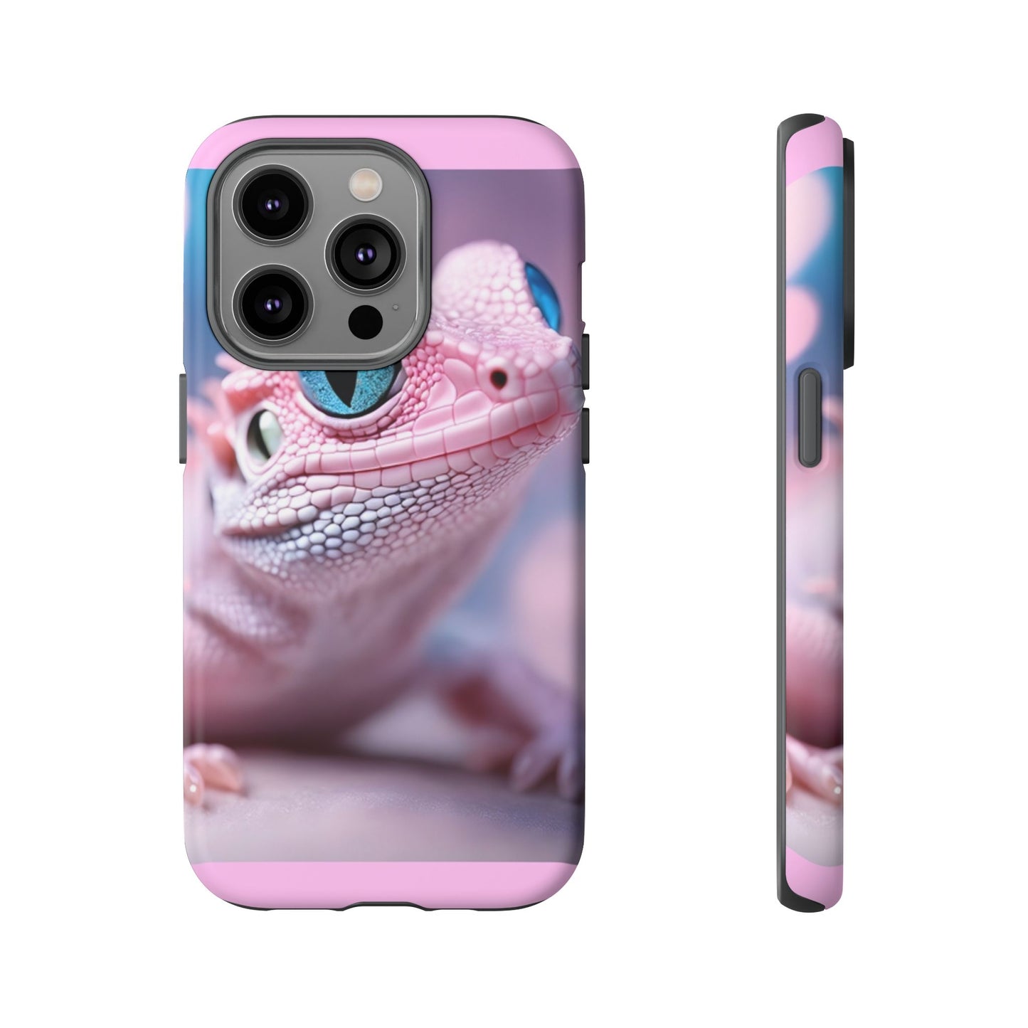 Pink Lizard - Whimsical Phone Cases