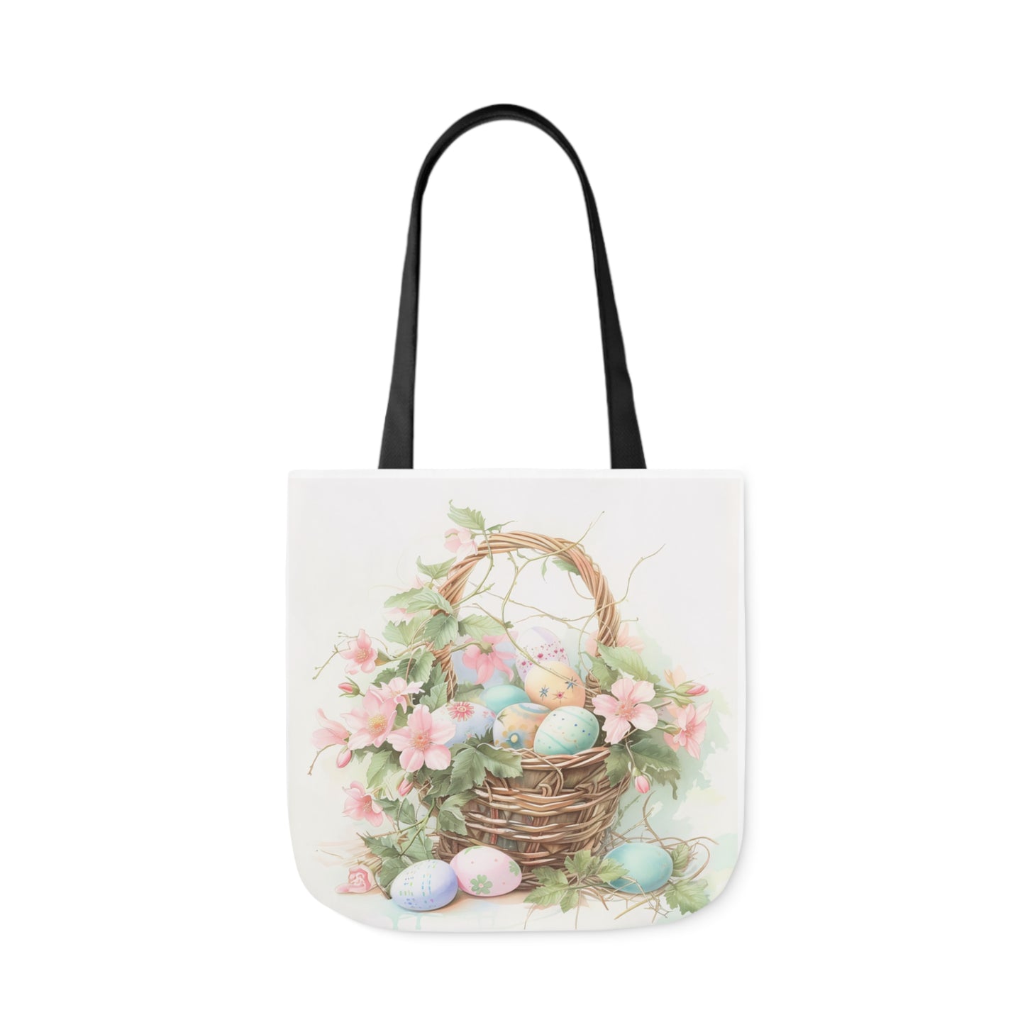 Easter - Canvas Tote Bag, 5-Color Straps - Easter