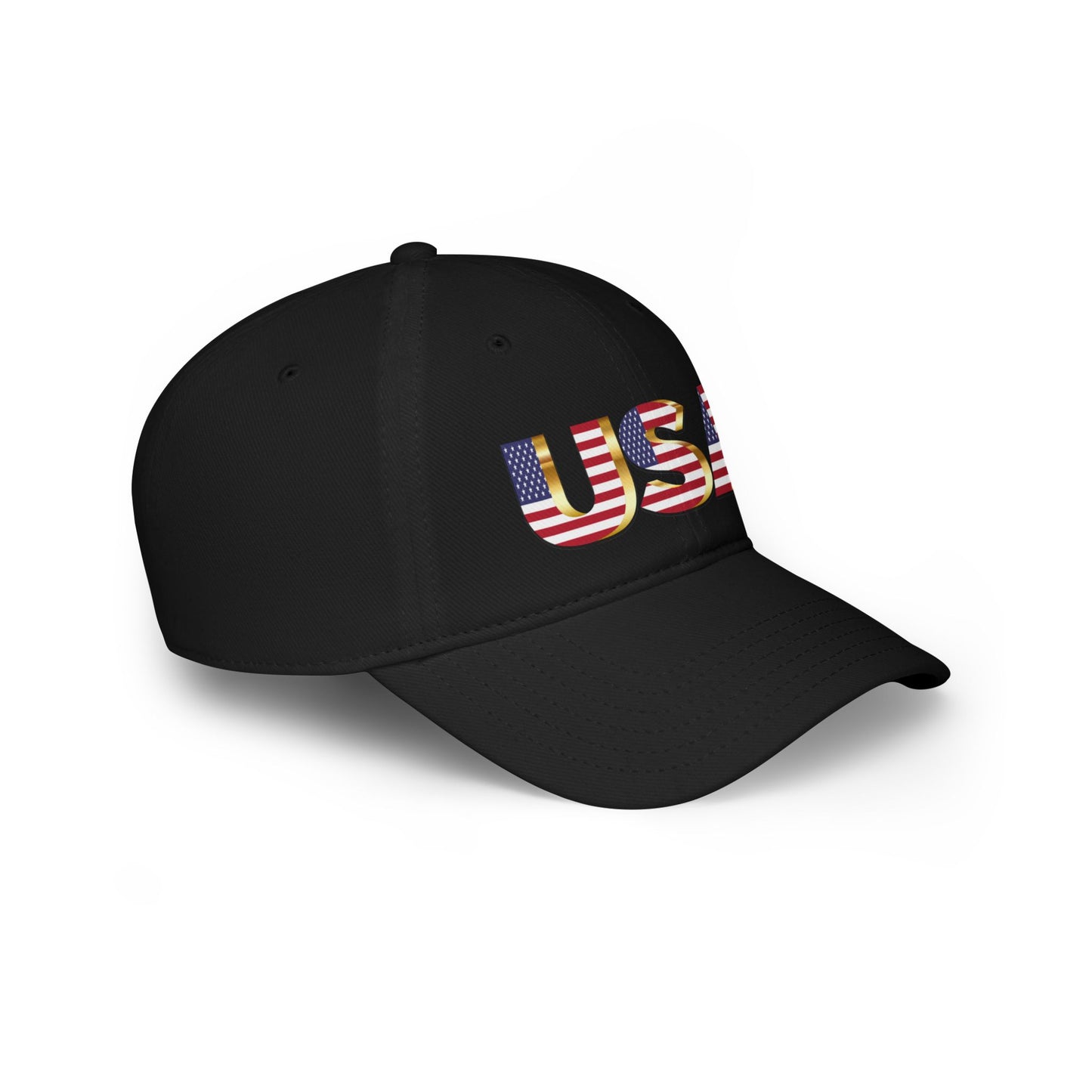 USA - Low Profile Baseball Cap - Military - Patriotic