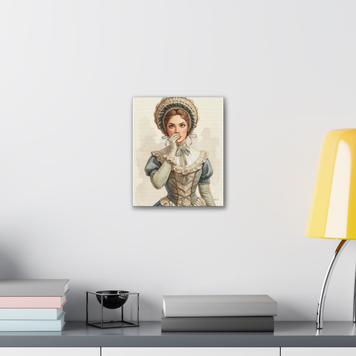 Victorian Woman - Canvas Stretched, 0.75" - 2026 Wall Art - Bathroom Humor