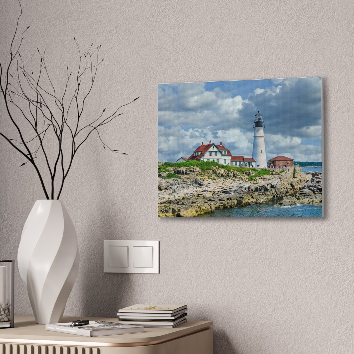 Portland Head - Canvas Stretched, 0.75"