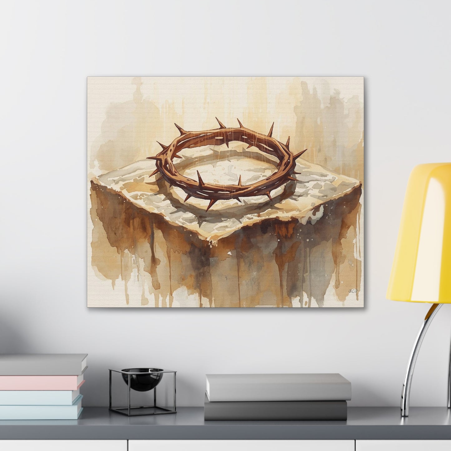 Crown of Thorns - Canvas Stretched, 0.75" - 2026 Wall Art - Religion