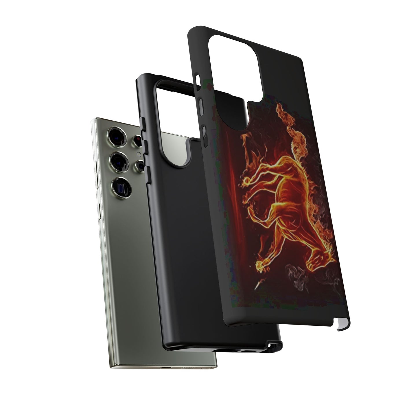 Burning Horse - Whimsical Phone Cases