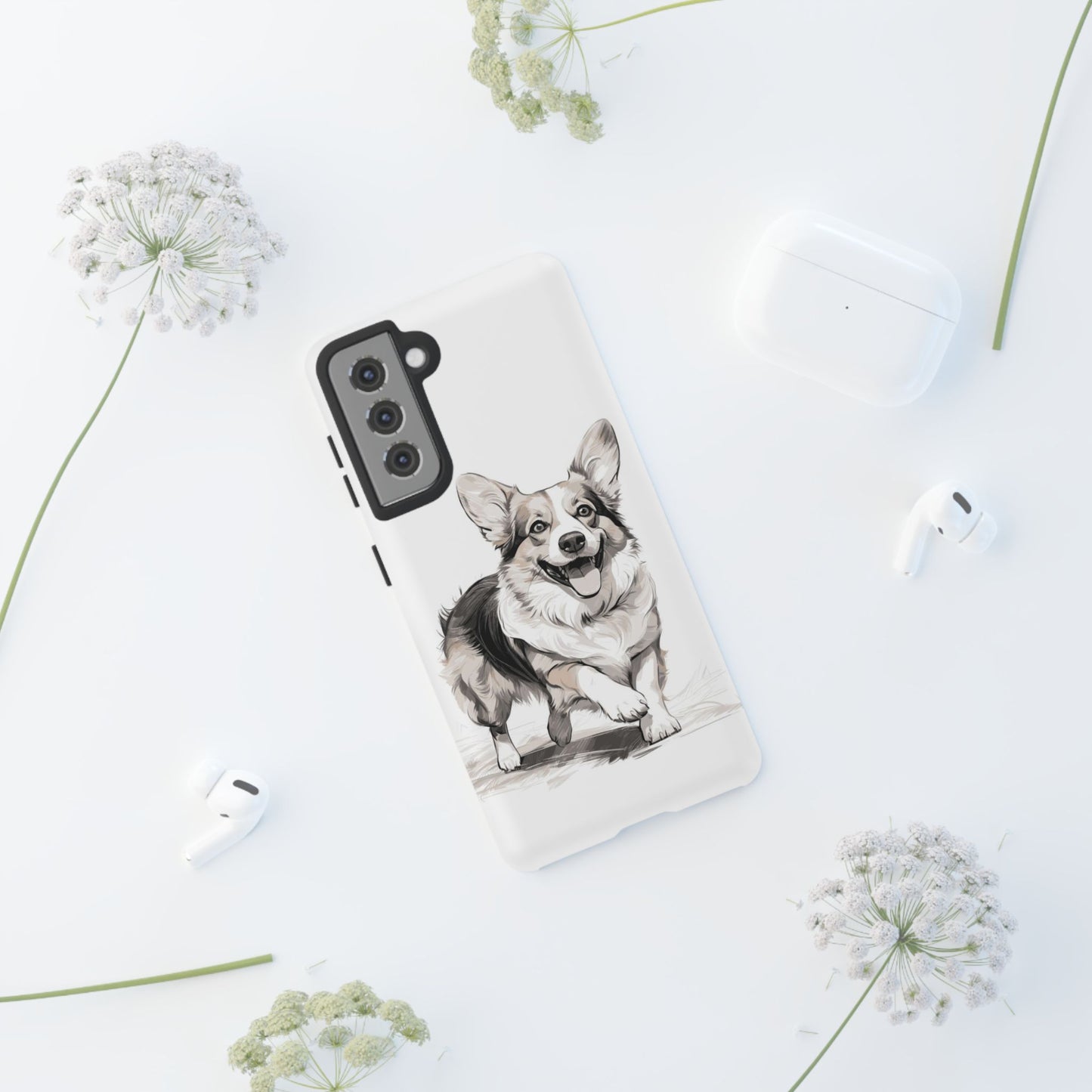 Corgi - Tough Cases -Whimsical Phone Cases