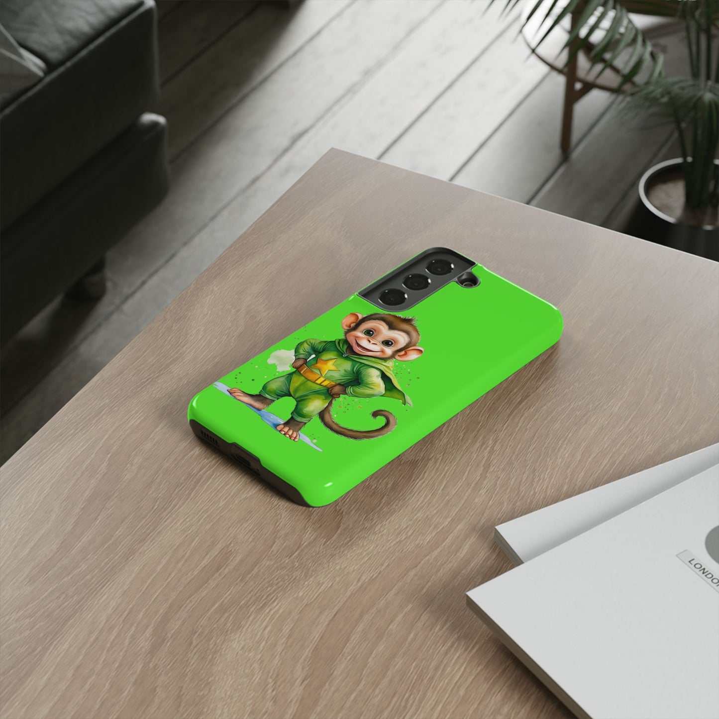 Super Chimp - Tough Whimsical Phone Cases