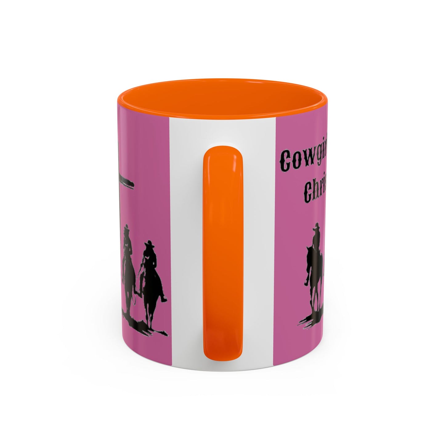 Cowgirl for Christ - Accent Coffee Mug (11, 15oz) - Easter - Mother's Day