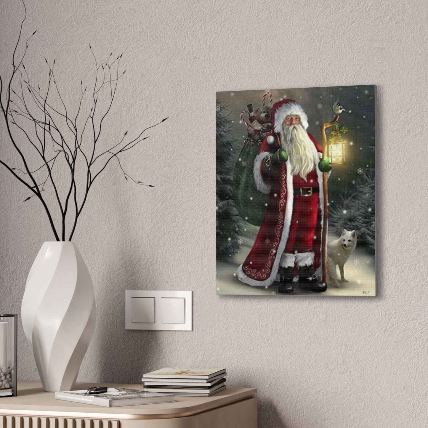 Kringle - Canvas Stretched, 0.75" - 2026 Wall Art - Holidays
