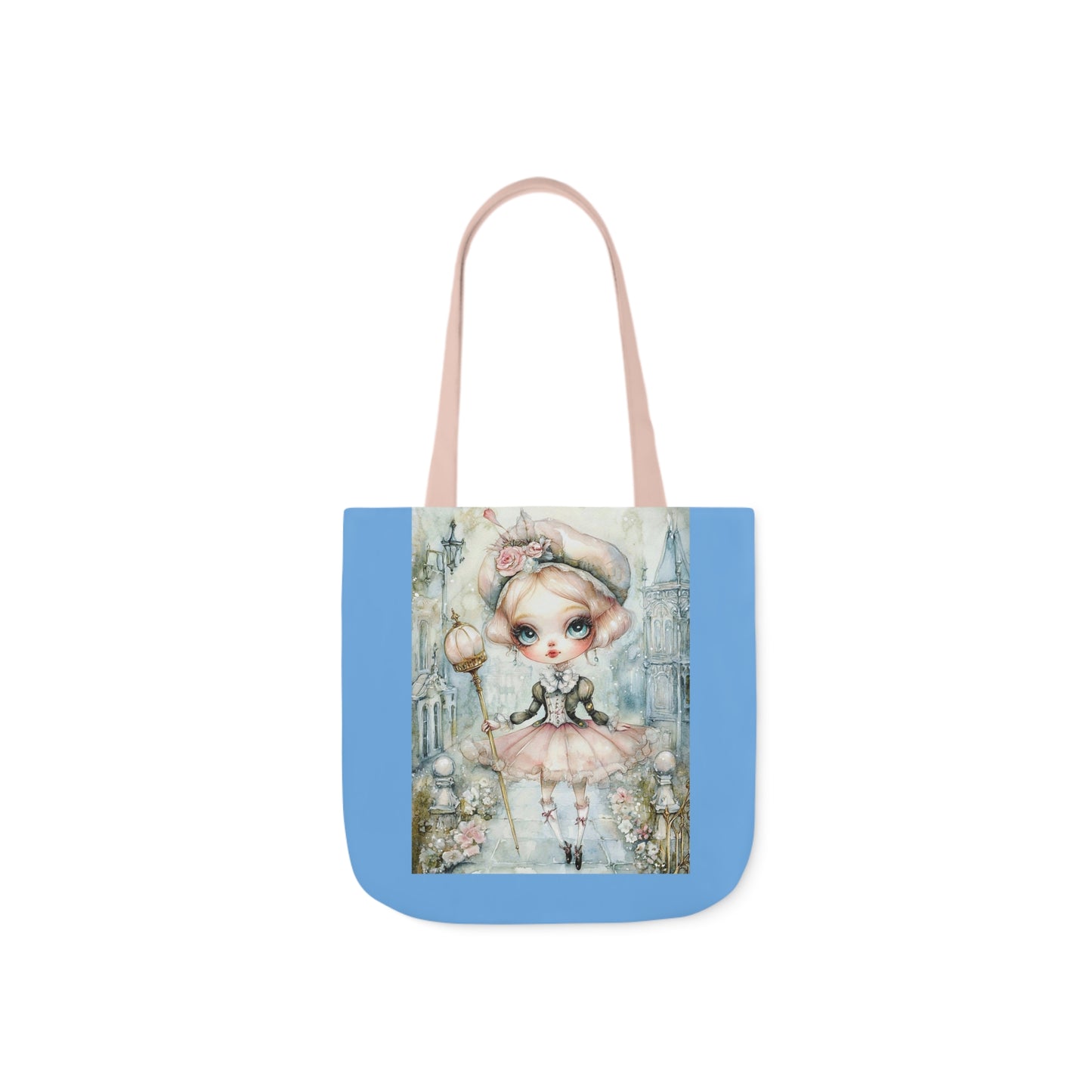 Tiny Dancer - Canvas Tote Bag, 5-Color Straps