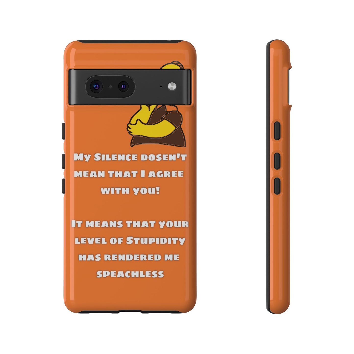 My Silence - Tough Cases - Whimsical Phone Cases