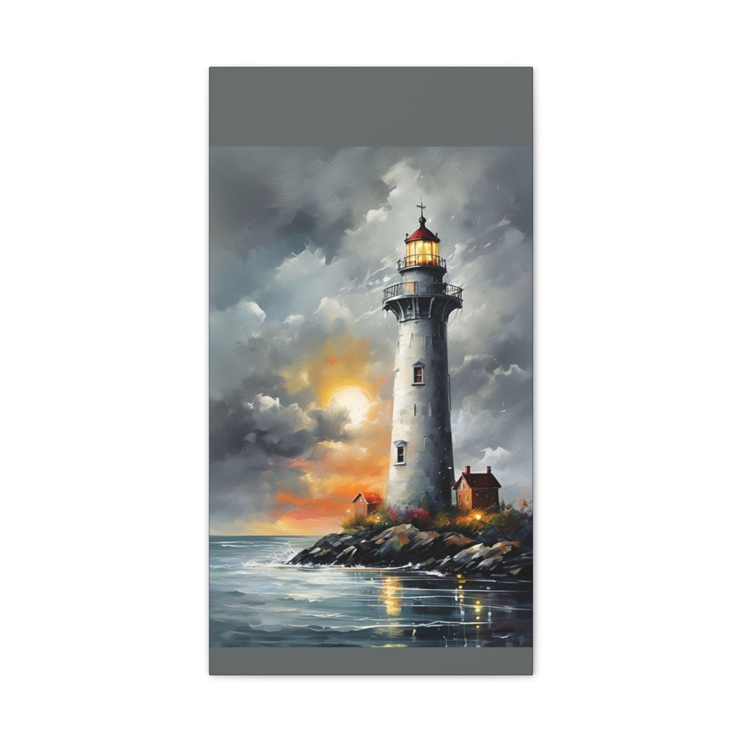 Light House - Canvas -Stretched, 0.75"