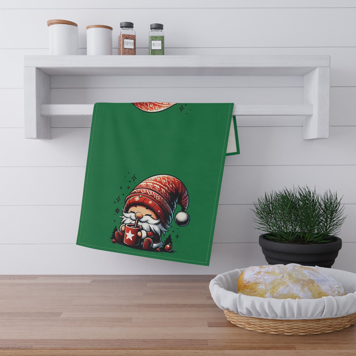 Elf - Tea Towels (cotton, poly) - Christmas