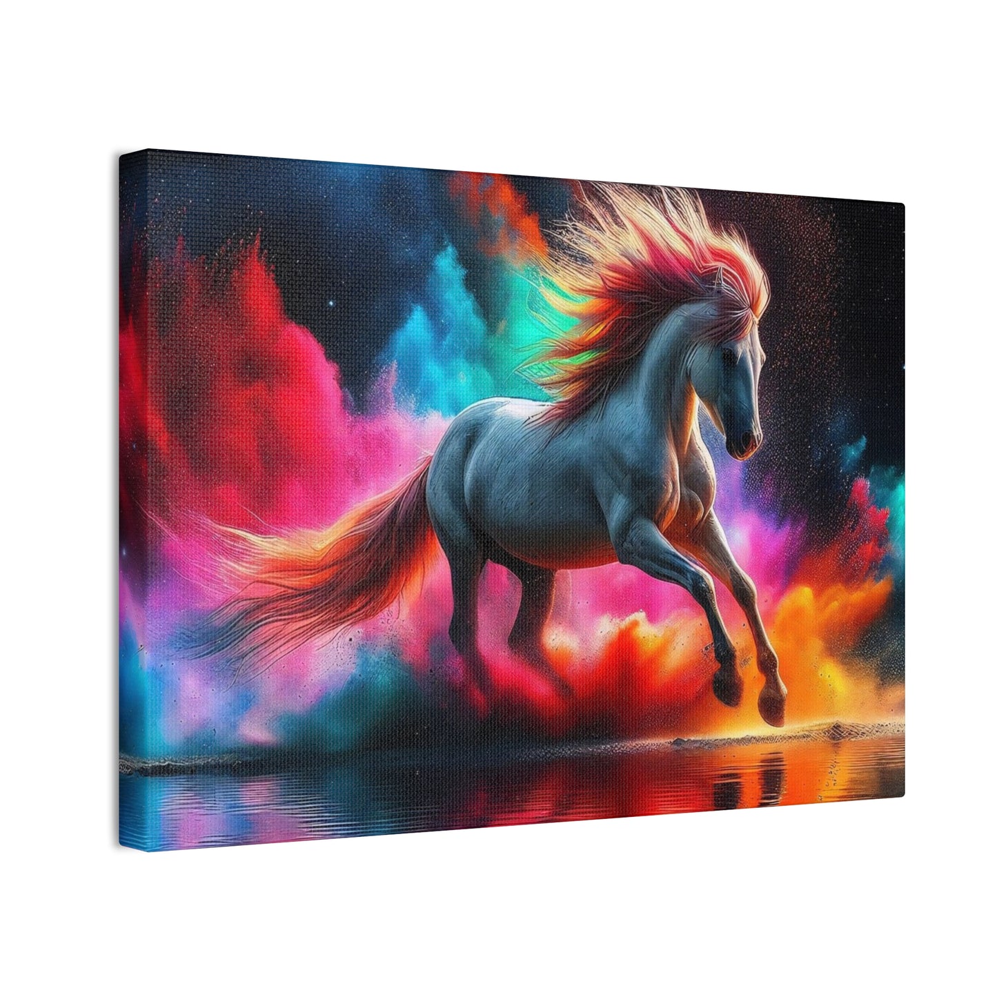 Colorful Horse - Canvas Stretched, 0.75"