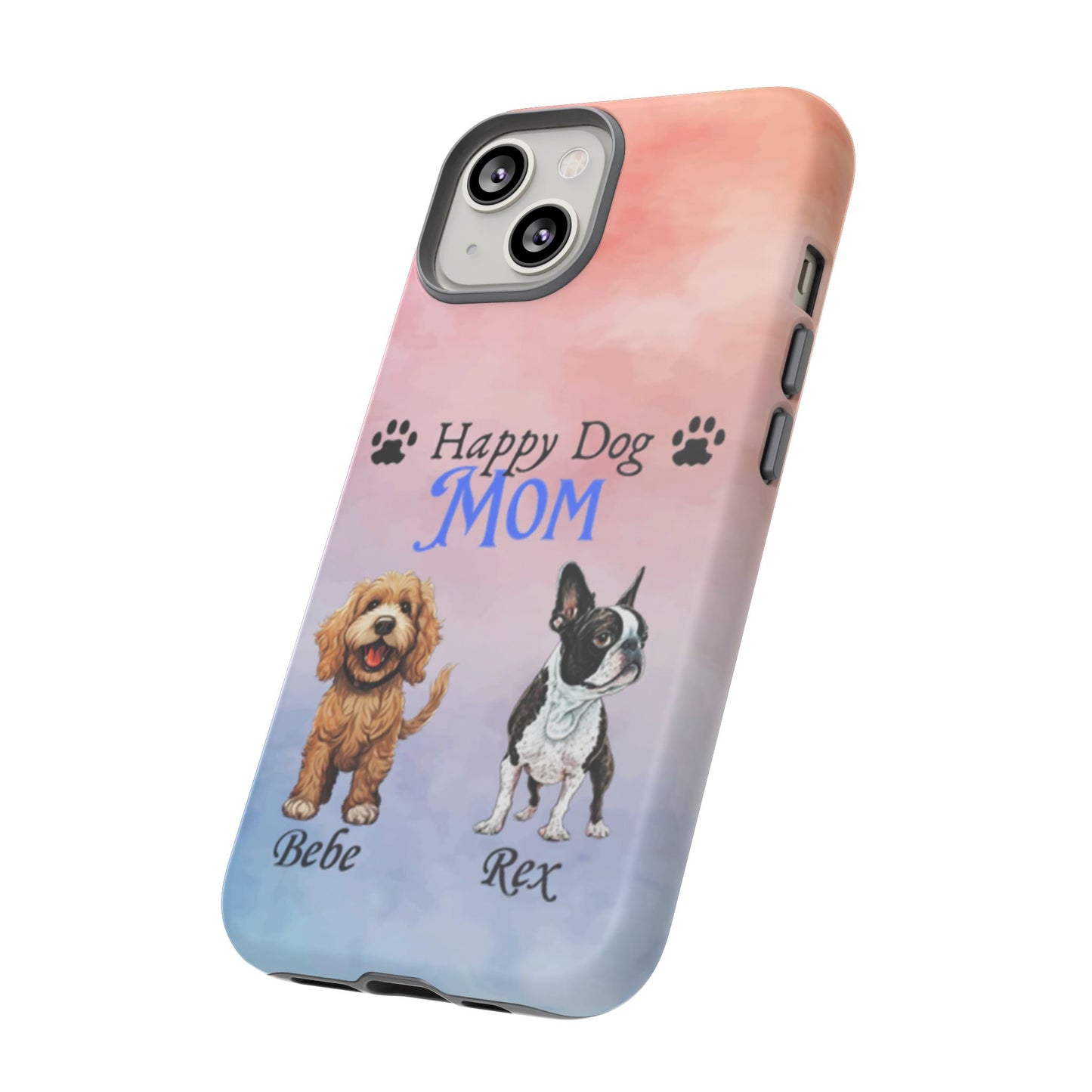 Dog Mom - Personalized - Whimsical Phone Cases - Mother's Day