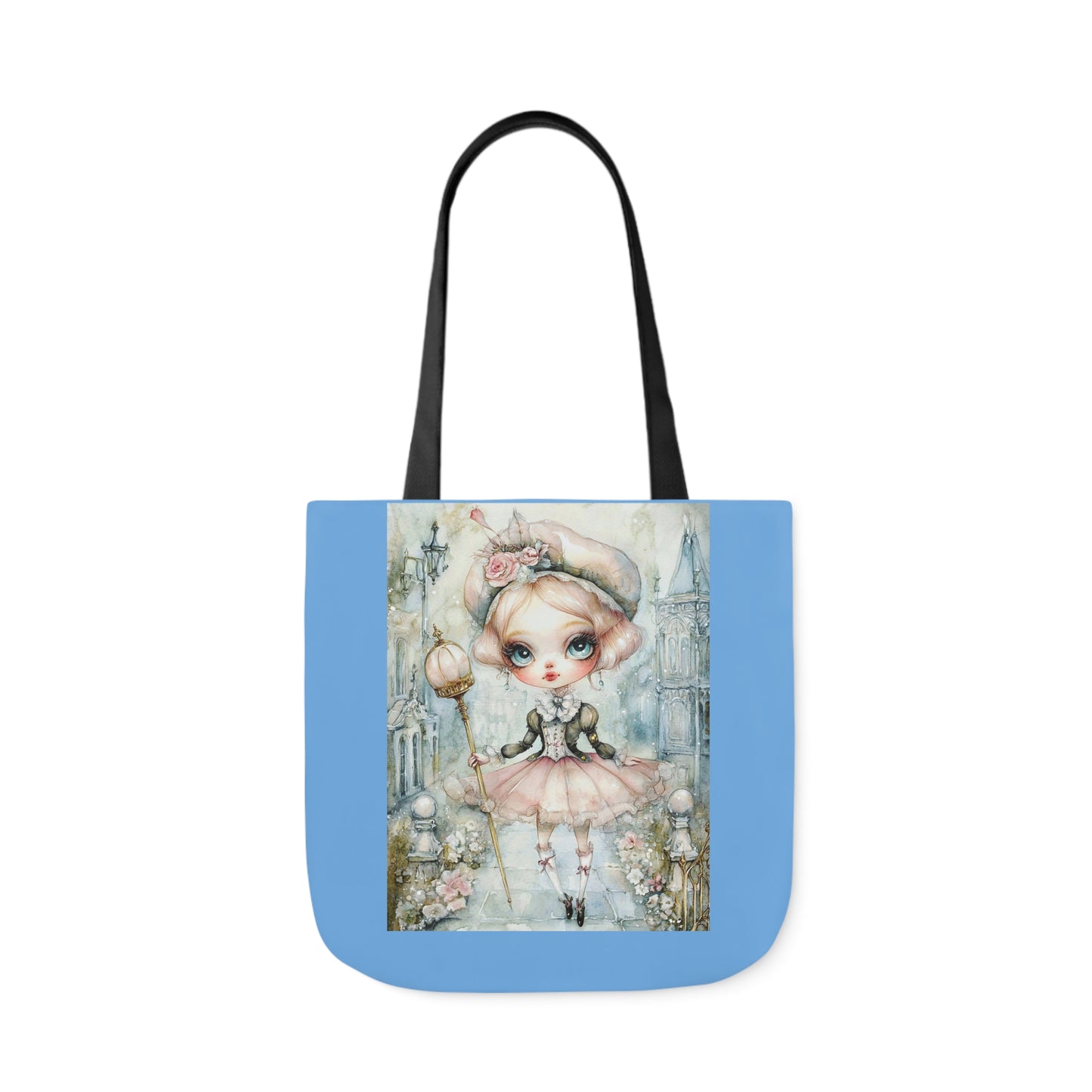 Tiny Dancer - Canvas Tote Bag, 5-Color Straps