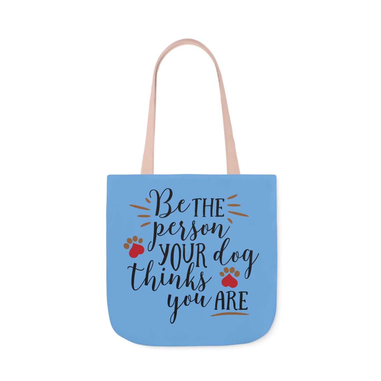 Be the Person - Canvas Tote Bag, 5-Color Straps