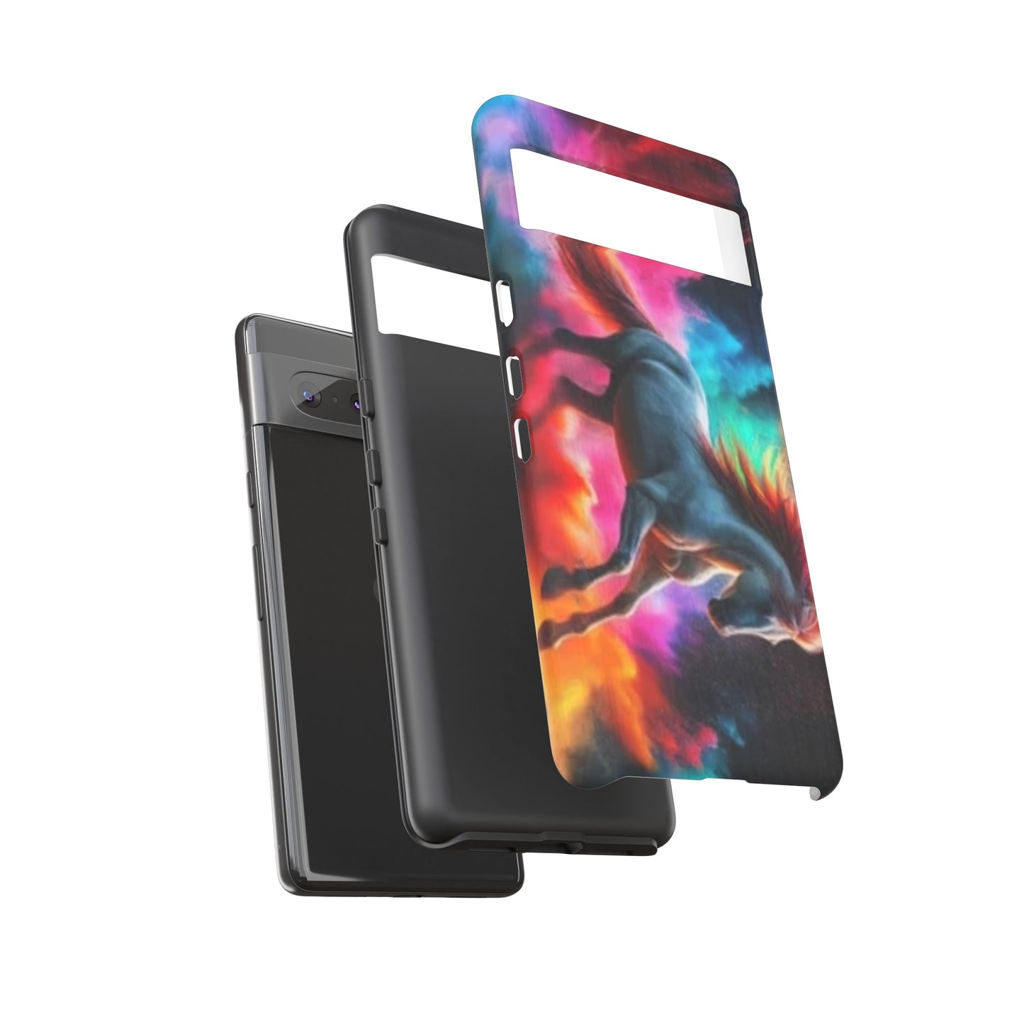 Colorful Horse - Tough Whimsical Phone Cases
